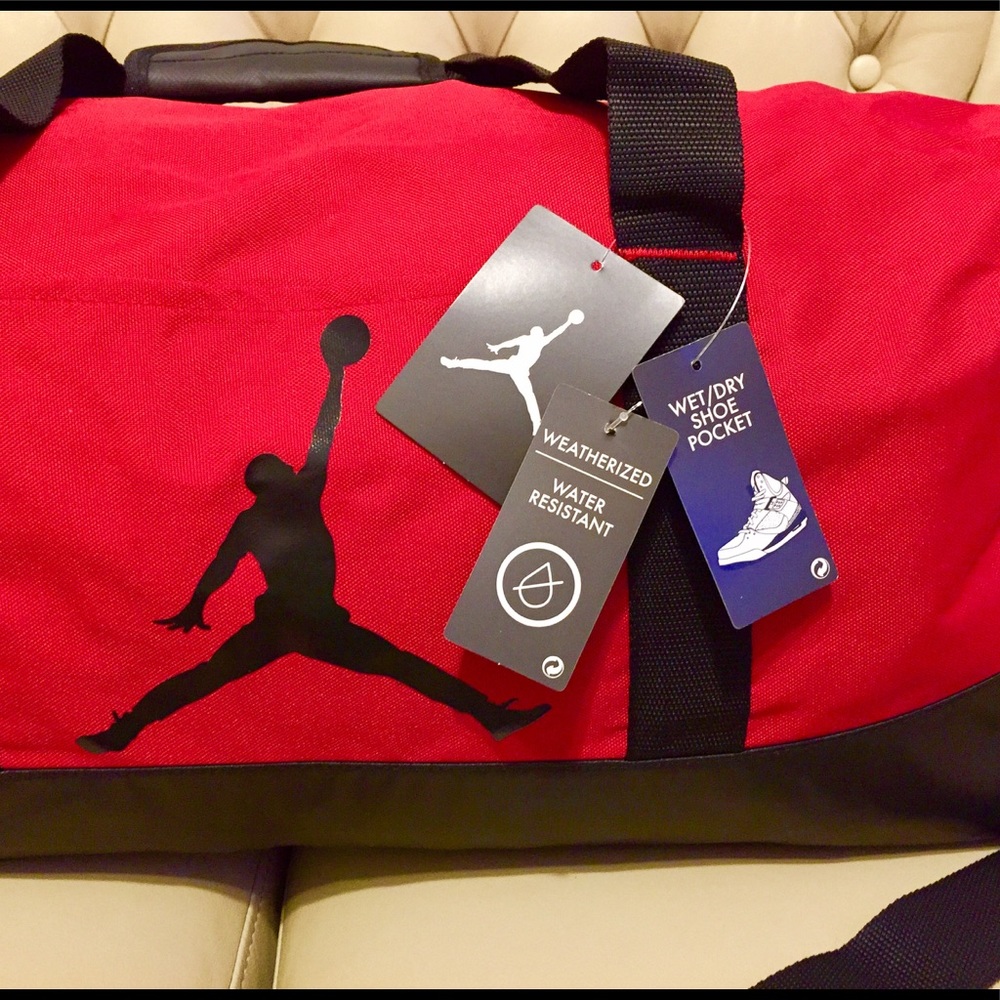 Jordan Air Nike Duffel/Gym Bag - Picture 4 of 8